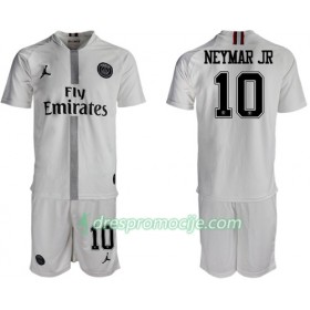 Paris Saint Germain Dres Neymar Jr 10 Jodan Bijela Dječji Treći 2018/19 Kratkih Rukava
